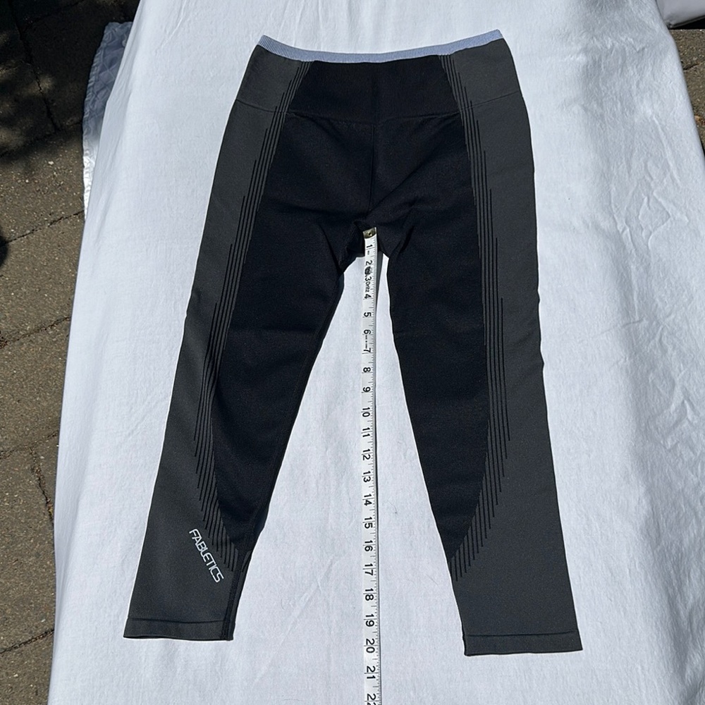 Fabletics Black and Gray Leggings